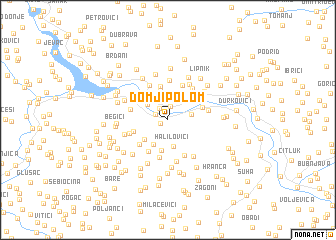 map of Domji Polom