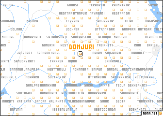 map of Domjuri