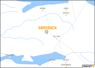 map of Domkouch