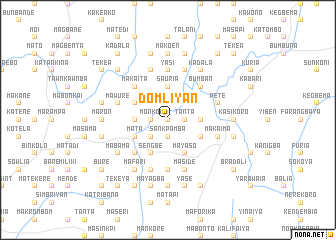 map of Domliyan