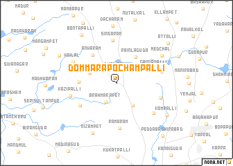 map of Dommarapochampalli