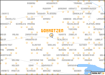 map of Dommatzen