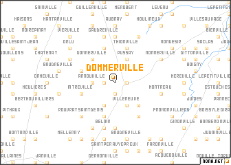 map of Dommerville