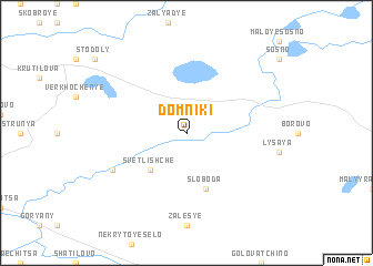 map of Domniki