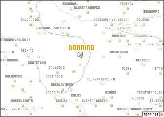 map of Domnino