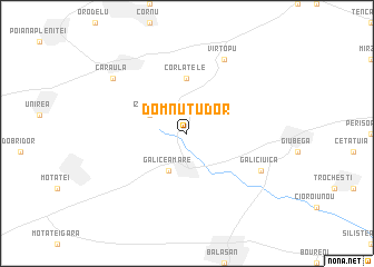 map of Domnu Tudor