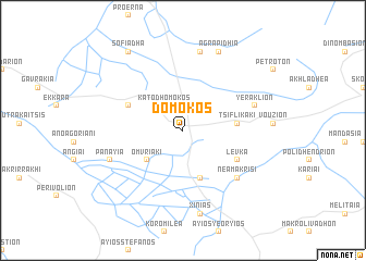 map of Domokós