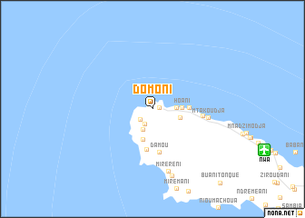 map of Domoni