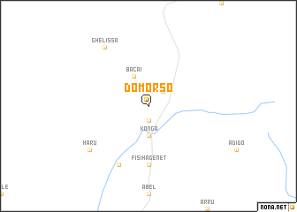 map of Domorso