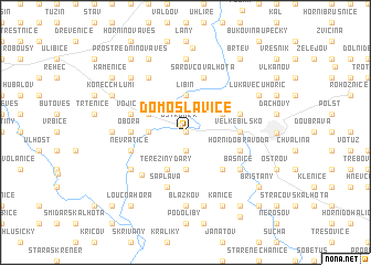 map of Domoslavice