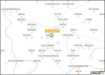 map of Domoşu