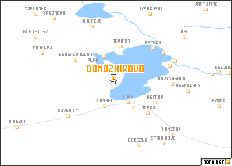 map of Domozhirovo