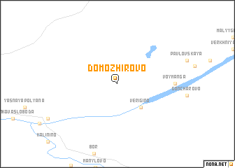 map of Domozhirovo