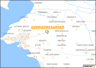 map of Dompierre-sur-Mer