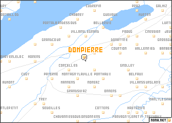 map of Dompierre