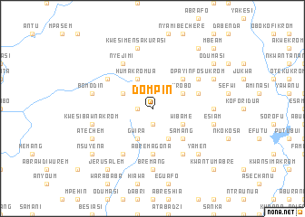 map of Dompin