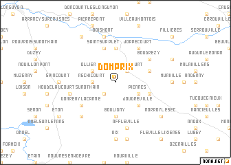 map of Domprix