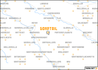 map of Domptail