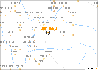 map of Domrebo
