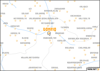 map of Domrīq