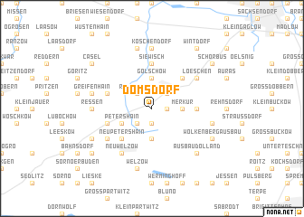 map of Domsdorf