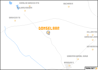 map of Domselaar