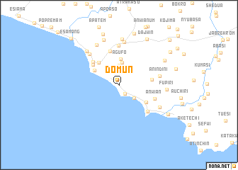 map of Domun