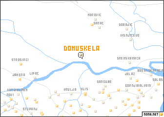 map of Domuskela