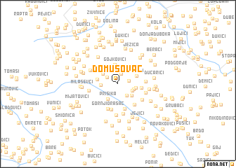 map of Domusovac