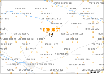 map of Domvast