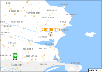 map of Donabate