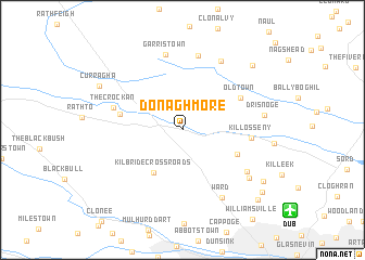 map of Donaghmore