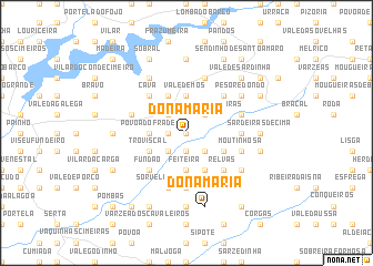 map of Dona Maria