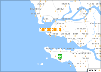 map of Dona Paula