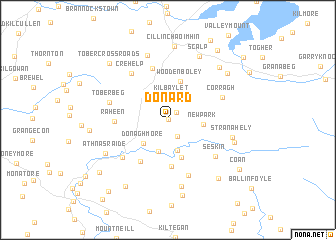 map of Donard