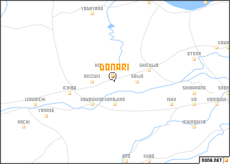 map of Donari