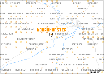 map of Donaumünster