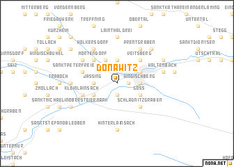 map of Donawitz