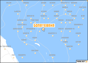 map of Don Ayebaha