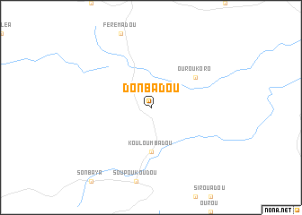 map of Donbadou