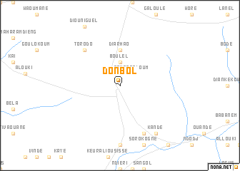 map of Donbol