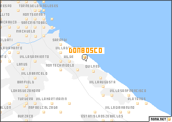 map of Don Bosco