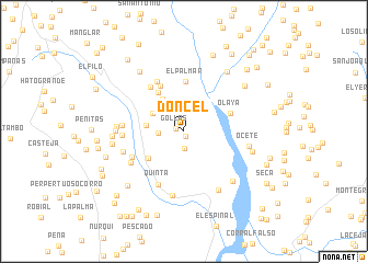 map of Doncel