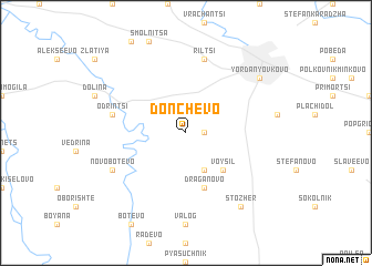 map of Donchevo