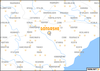 map of Dondashe