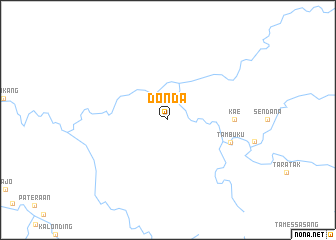 map of Donda