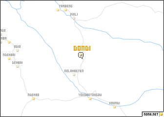 map of Dondi