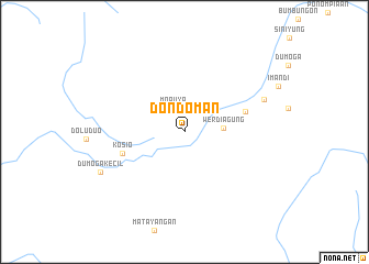 map of Dondoman