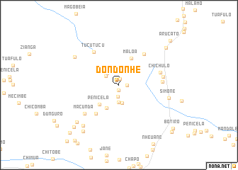 map of Dondonhe