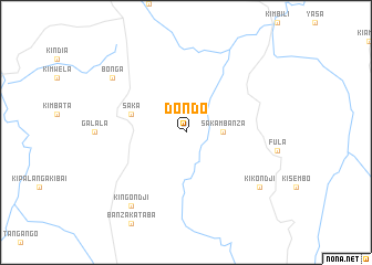 map of Dondo